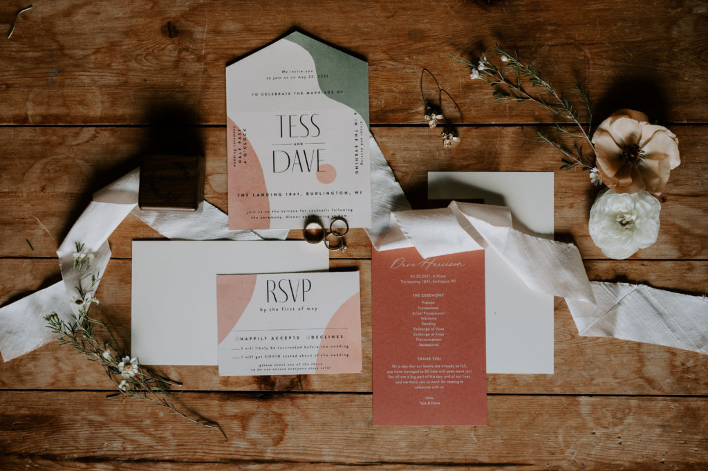 Tess & Dave's Earthy Inspired Wedding Day