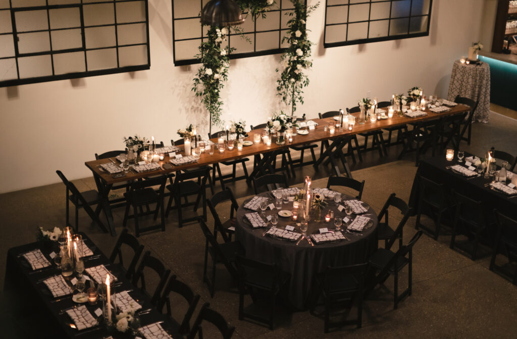 A Downtown, Magically Moody Winter Wedding at The Tinsmith