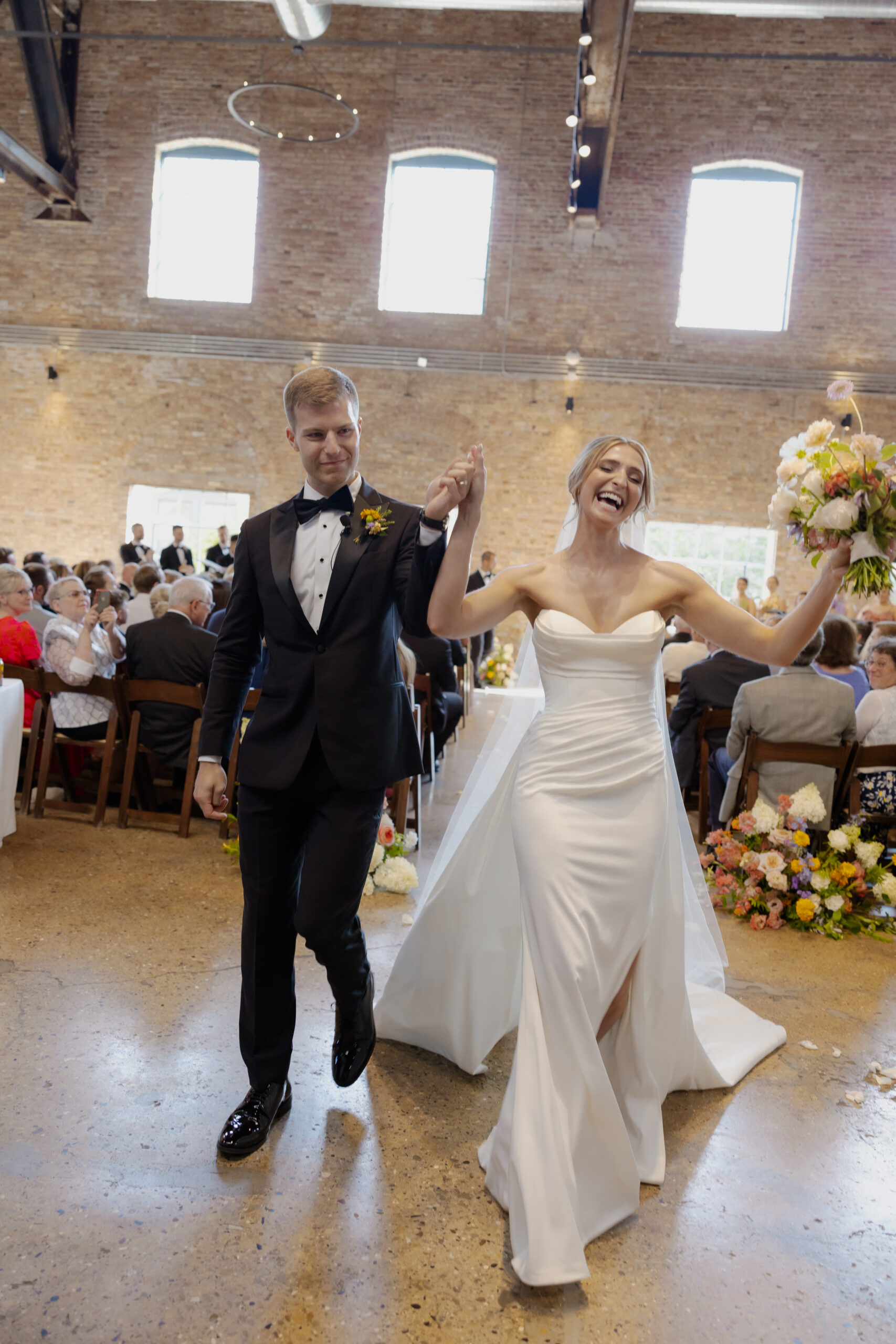 A Colorful Summer Wedding at Garver Feed Mill