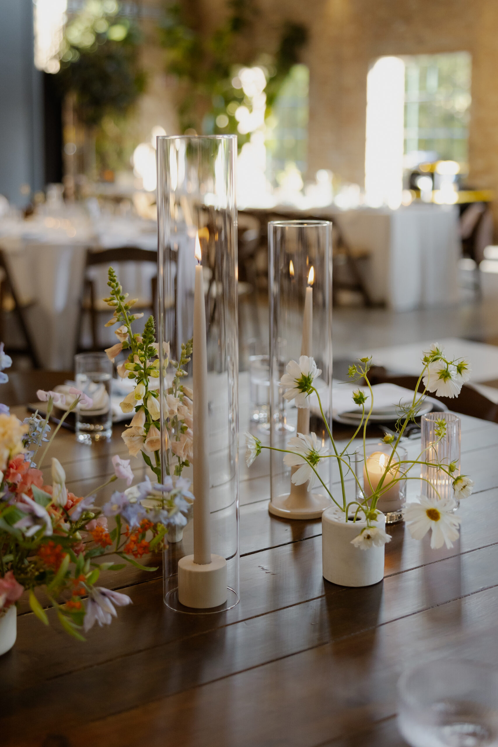 A Colorful Summer Wedding at Garver Feed Mill