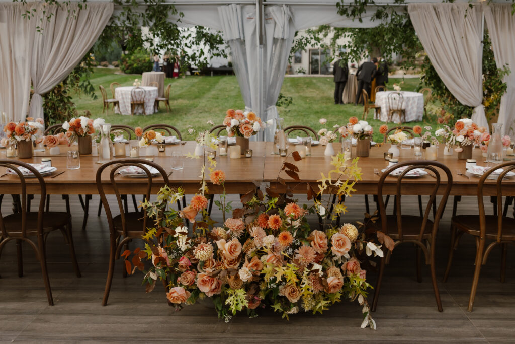 A Cozy Clear Frame Backyard Wedding in New Glarus, Wisconsin